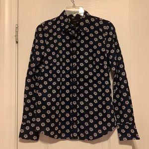 Brand: J. Crew, Size: 2, Colors: navy, white, pink